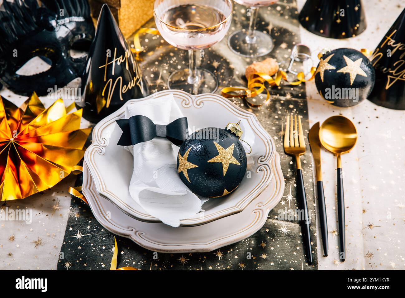 New Years Eve Place Settings