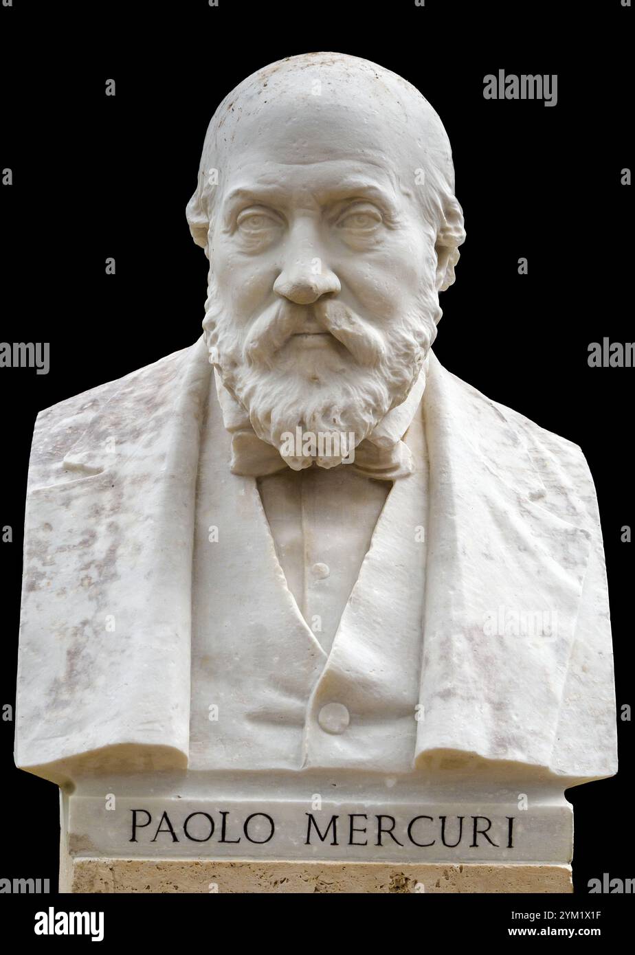 Paolo Baldassarre Mercuri (1804 – 1884) - Italian engraver Stock Photo
