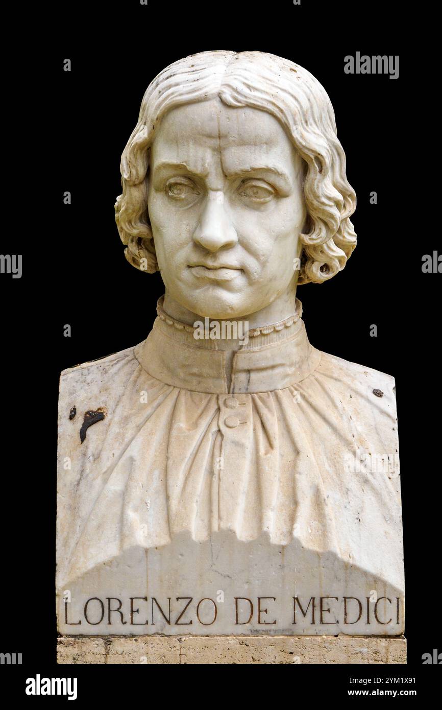 Lorenzo di Piero de' Medici, known as Lorenzo the Magnificent (1449