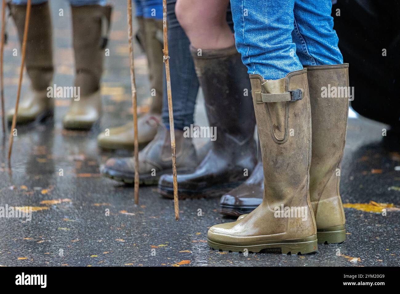 London, UK. November 19th 2024. Farmers march in London to protest ...