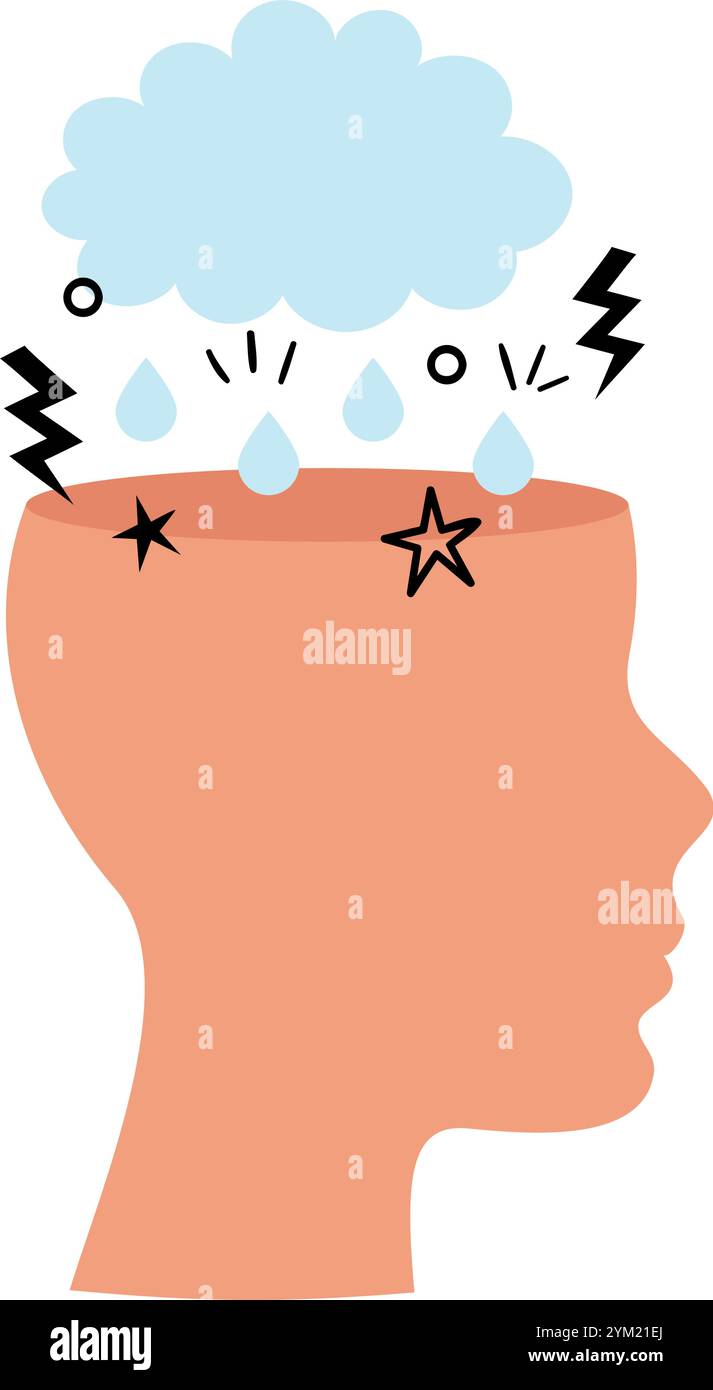 mental health depression Stock Vector Image & Art - Alamy