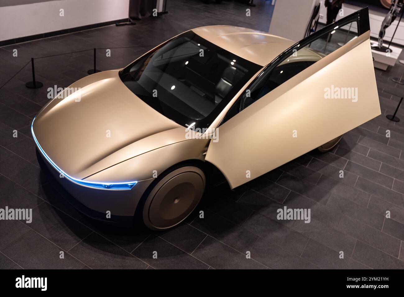 Berlin, Germany. 20th Nov, 2024. A prototype of the Tesla Cybercab ...