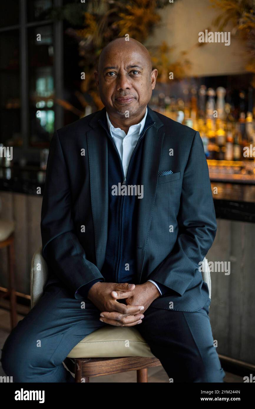 FILE - Director Raoul Peck poses for a portrait during the Toronto ...
