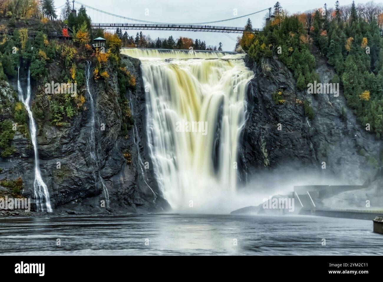 The beauty of waterfalls - Smartphone Captured Stock Image
