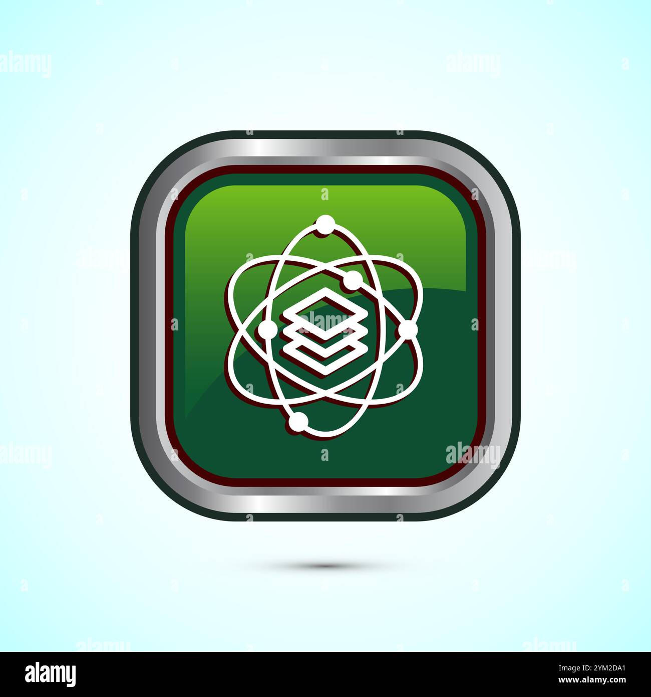Data science icon design illustration. Big data, digital tech icon ...