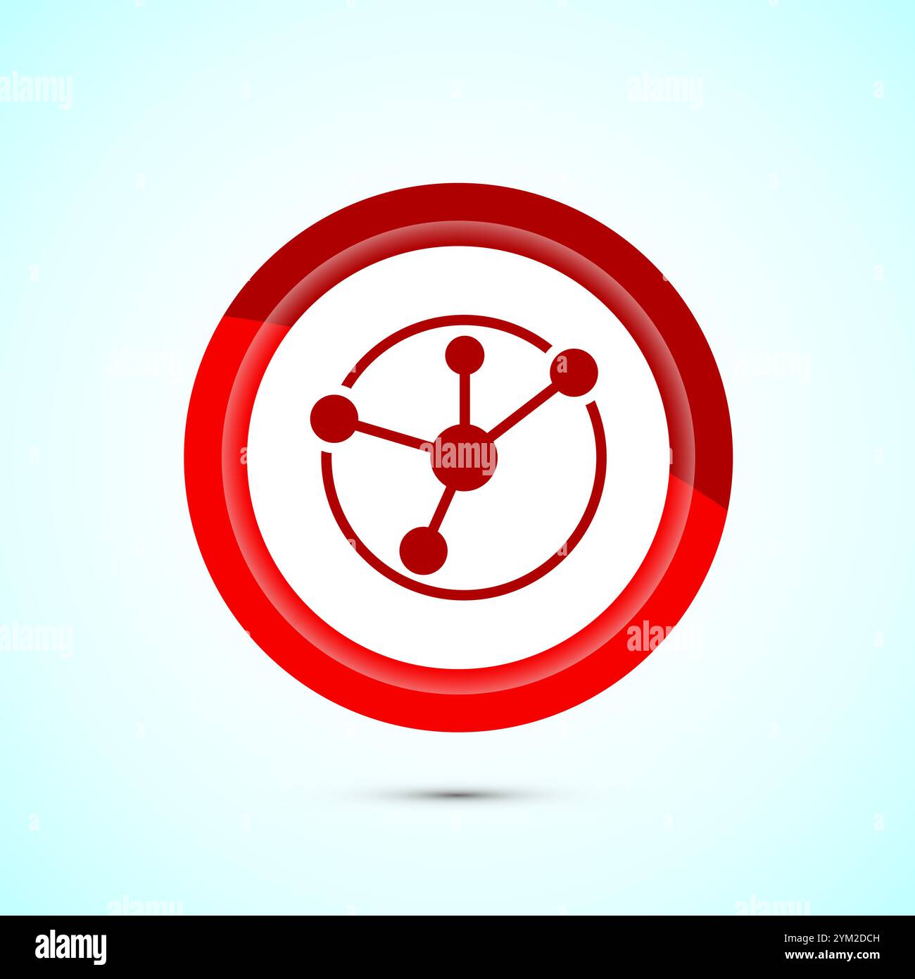 Data science icon design illustration. Big data, digital tech icon ...