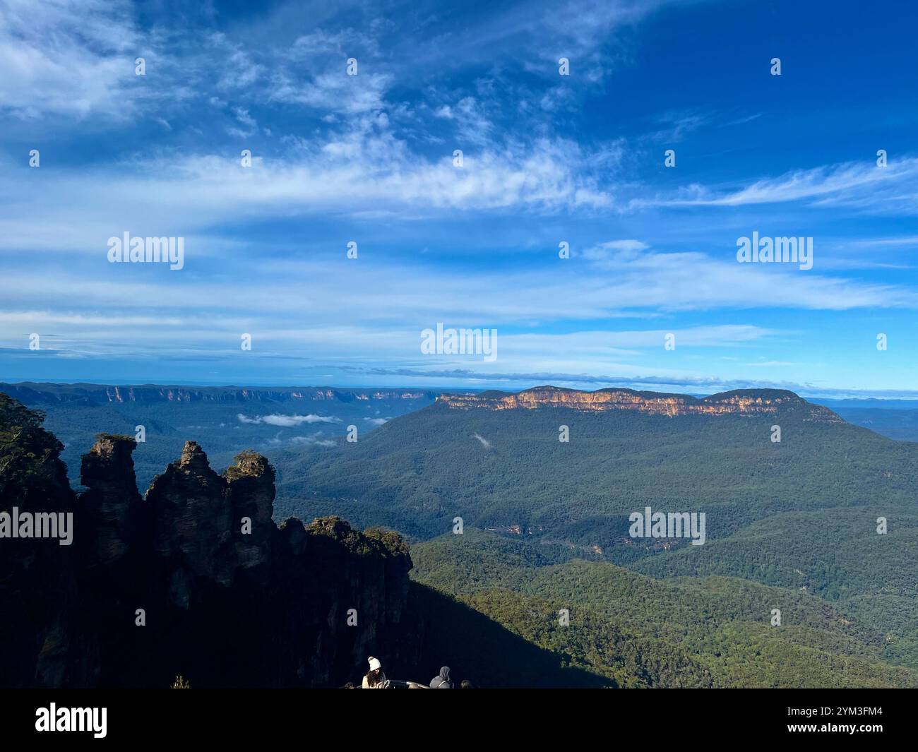 The Beckoning Blue Mountains near Sydney, Australia - Smartphone Captured Stock Image