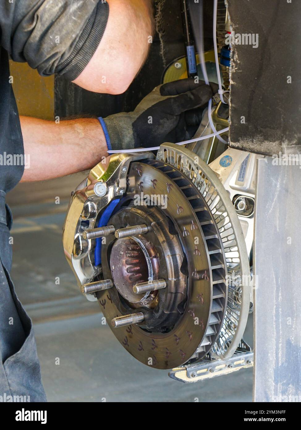 Ford Rally Car Rear End World rally car repair hi-res stock photography and images - Alamy
