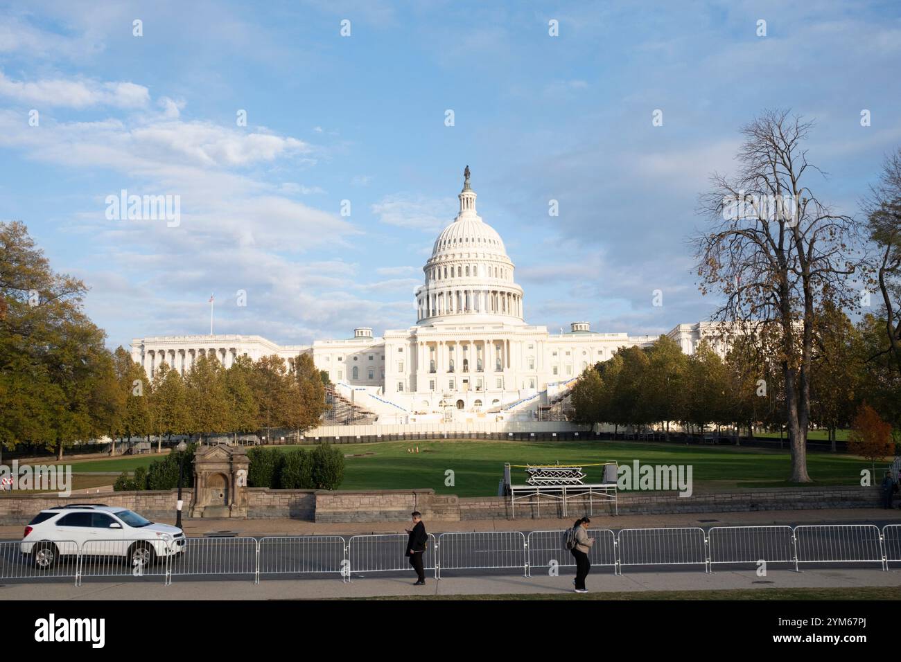 A view of the US Capitol Building in Washington, DC, United States, on November 20, 2024. The United States Capitol, often called the Capitol or Capitol Hill, is the seat of the United States Congress, the legislative branch of the federal government. It is located on the National Mall in Washington, DC Credit: Aashish Kiphayet/Alamy Live News Stock Photo