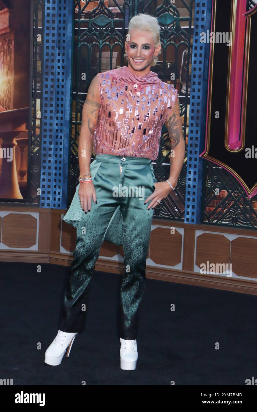 Frankie Grande 11/09/2024 The Los Angeles Premiere of “Wicked” held at ...
