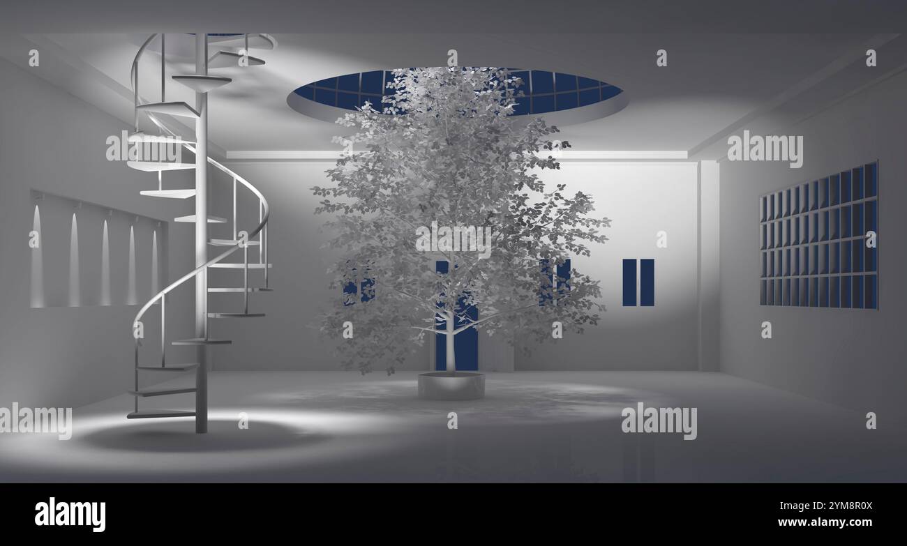 Interior illustrations hi-res stock photography and images - Alamy
