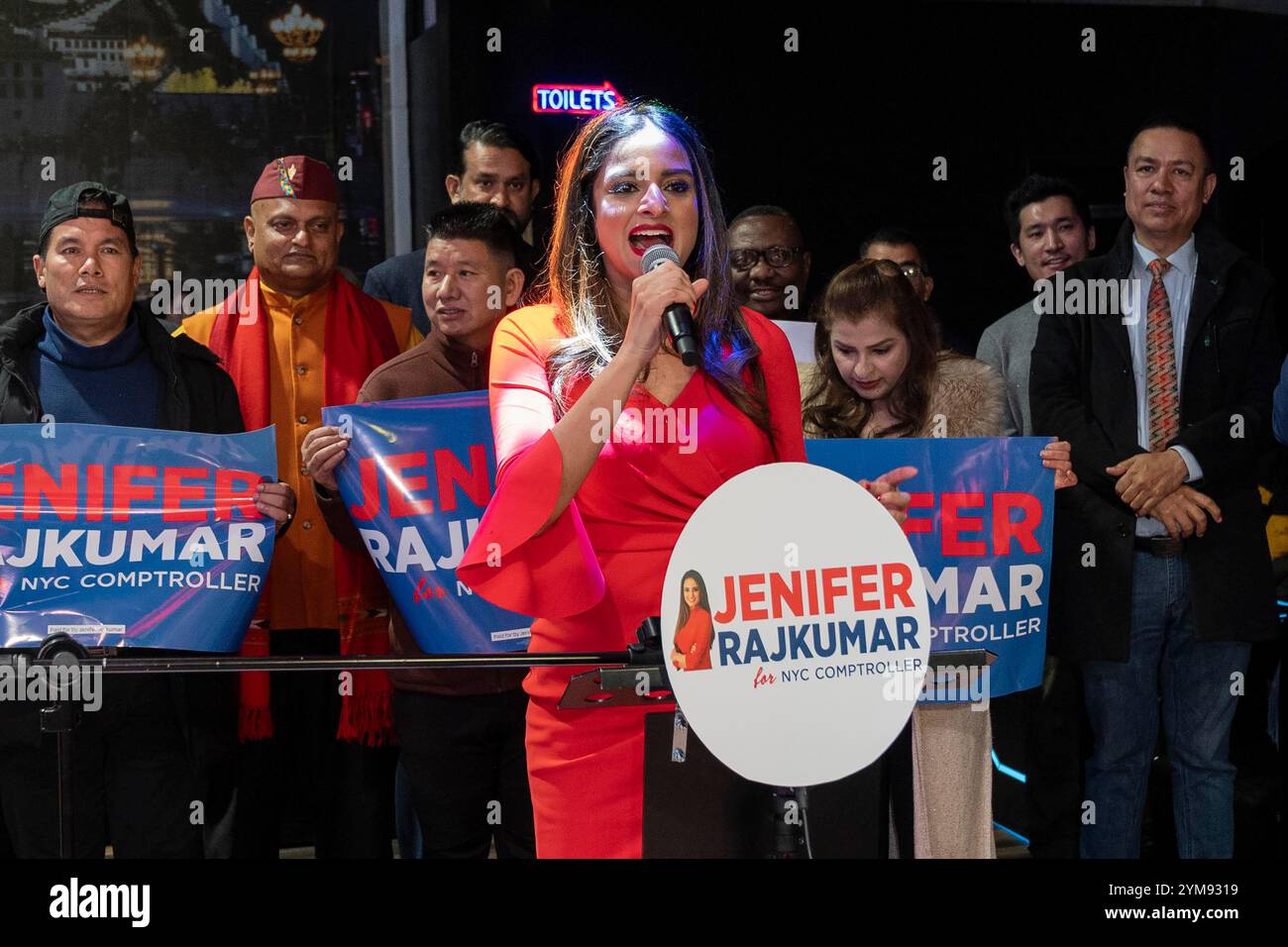 New York, New York, USA. 20th Nov, 2024. NYS Assemblymember Jenifer ...