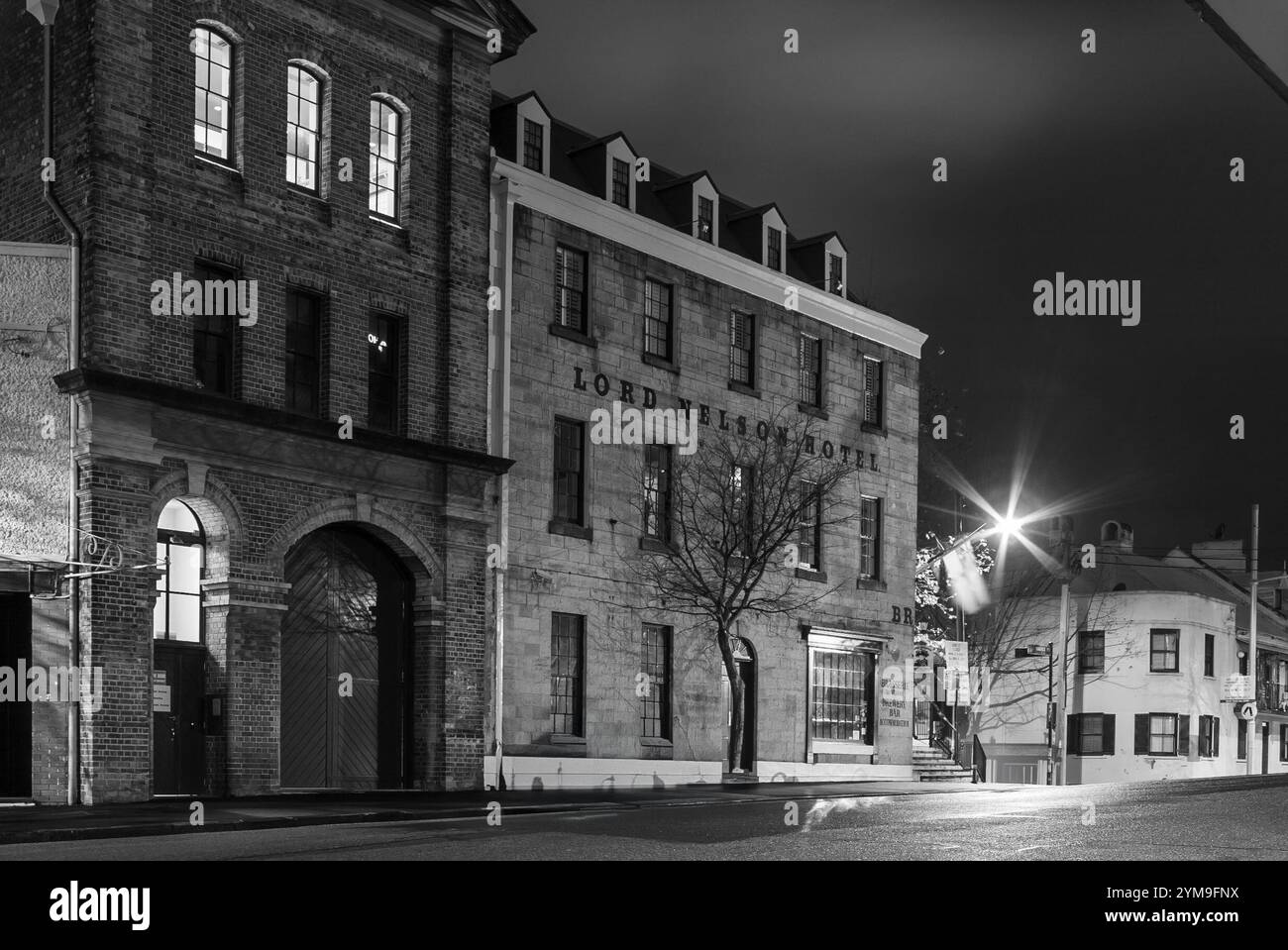The Sydney suburb of The Rocks, settled at colonization in 1788 ...