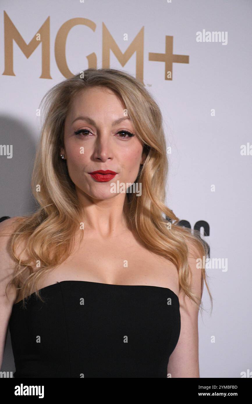 Beverly Hill, California, USA 20th November 2024 Leah Gibson attends MGM+ Los Angeles Premiere