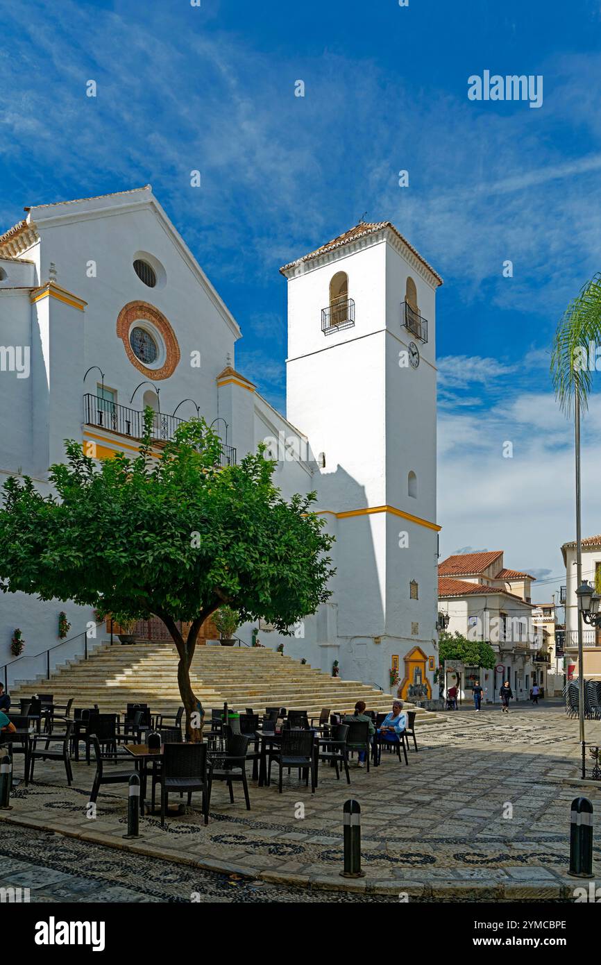 Kirche, Iglesia de San Juan Bautista Stock Photo - Alamy