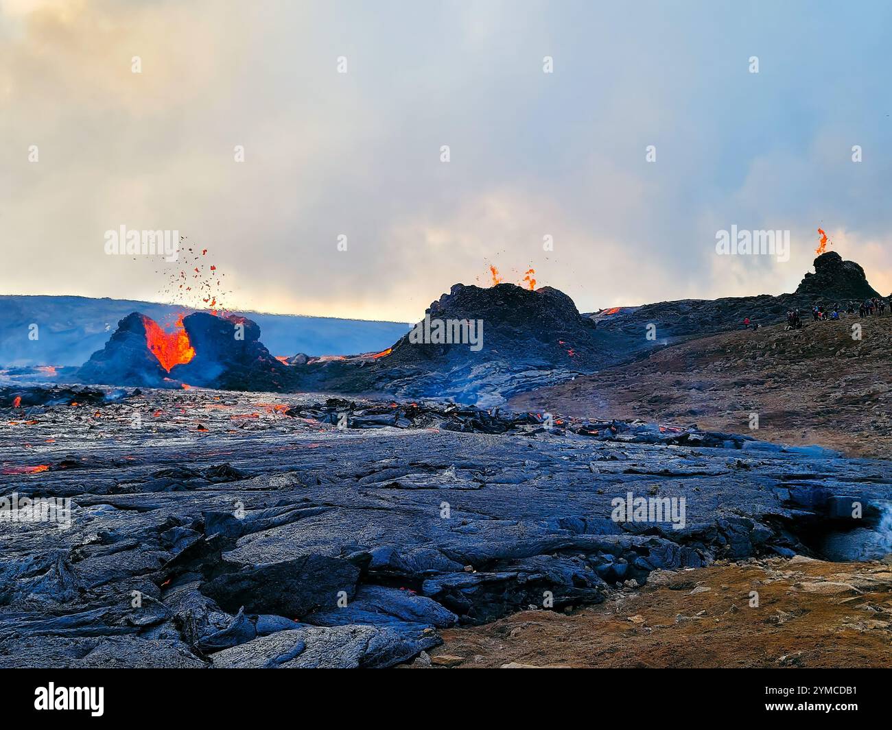 Fagradalsfjall Volcano Eruption 2025, Iceland volcano eruption