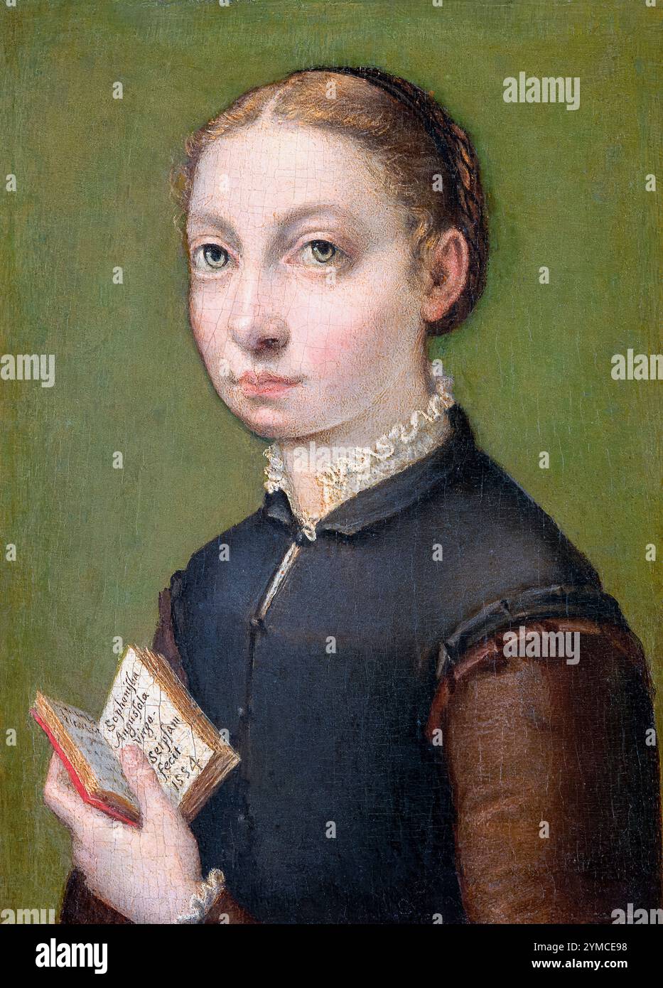 Sofonisba Anguissola (1532-1625), Self portrait painting of the female ...
