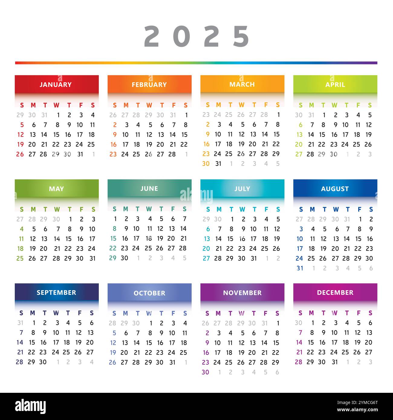 2025 planner Cut Out Stock Images & Pictures - Alamy