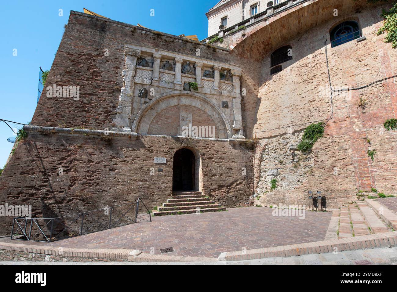Perugia Rocca Italy perugia rocca paolina hi-res stock photography and images - Alamy