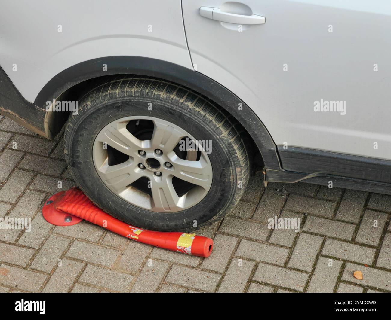 Run over cone hi-res stock photography and images - Alamy