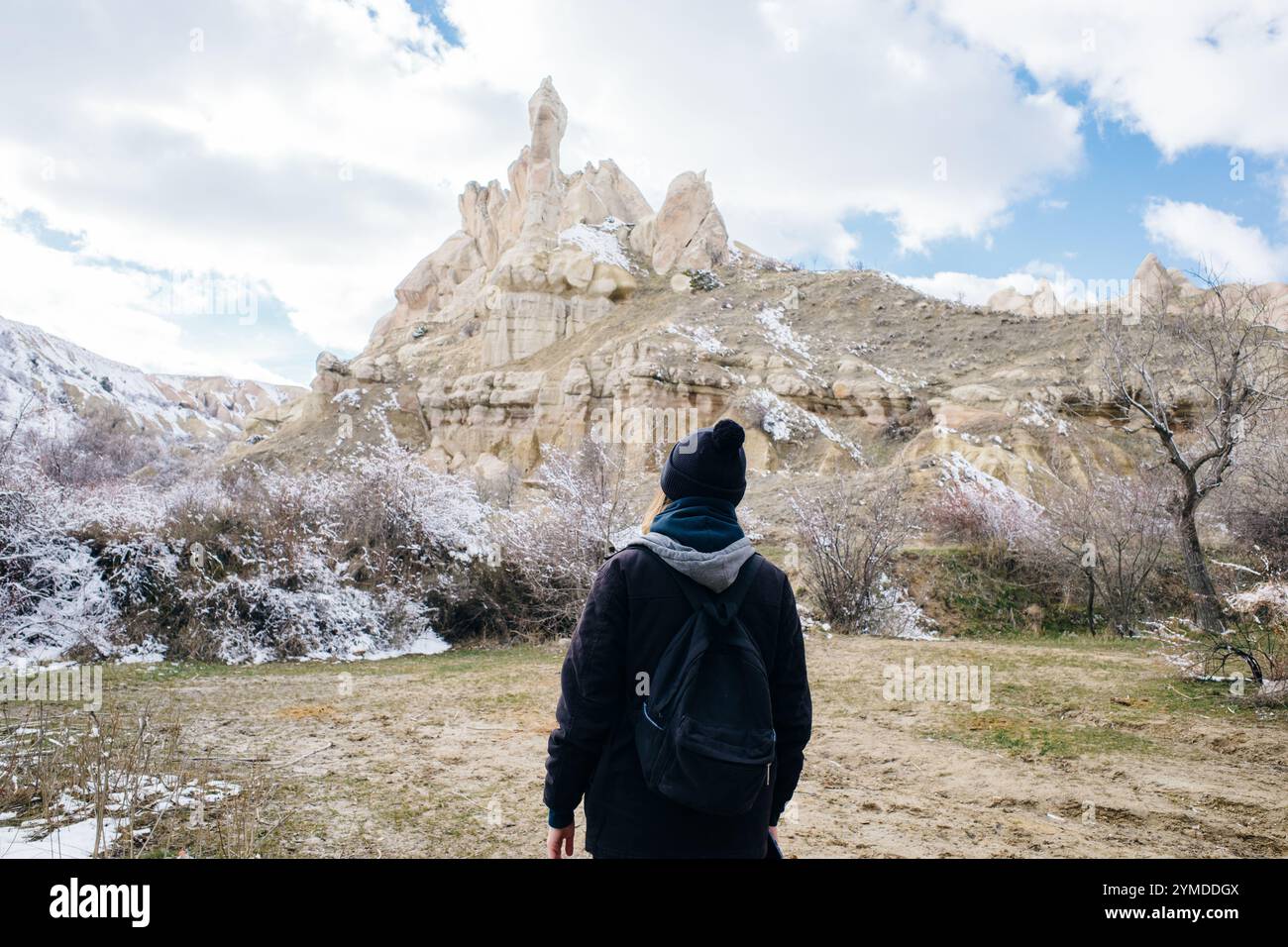 Stunning view of some rock formations in the Red and Rose Valley in ...