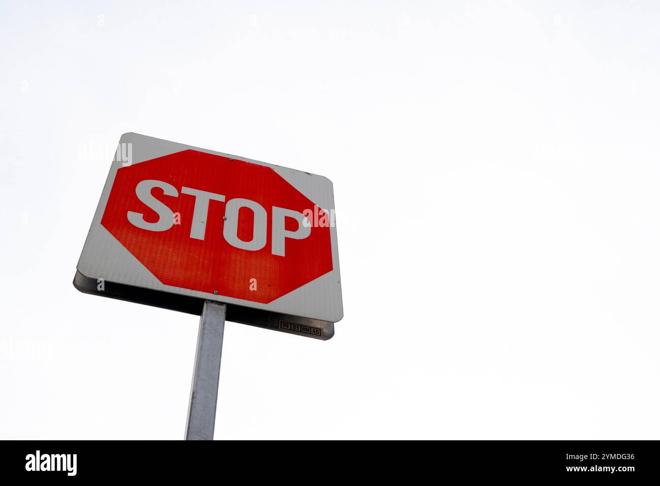 Automatic barrier stop sign hi-res stock photography and images - Alamy