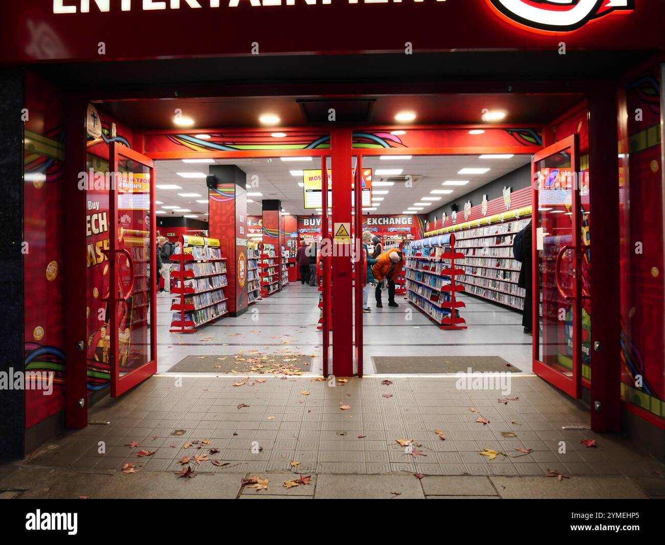 CEX entertainment exchange pornbroker shop buy and sell electronics & gadgets retail outlet. Plymouth, UK Stock Photo