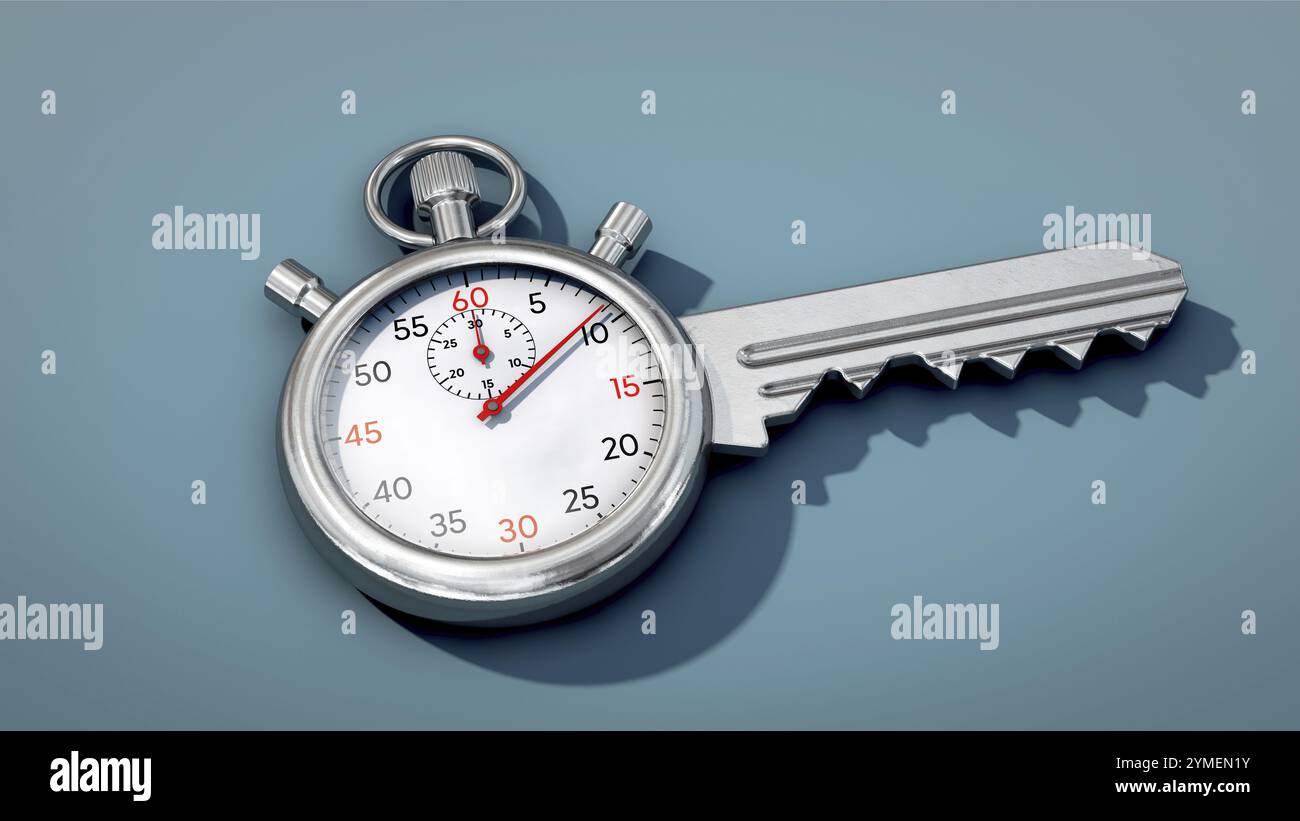 Symbolic image on the subject of time and security Stock Photo - Alamy