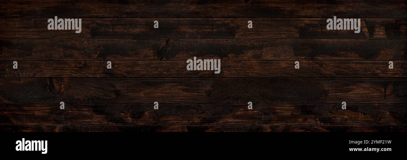 Computer Mouse Mat - Old Grunge Dark Wood Effect Office Gift #3526 - View #10
