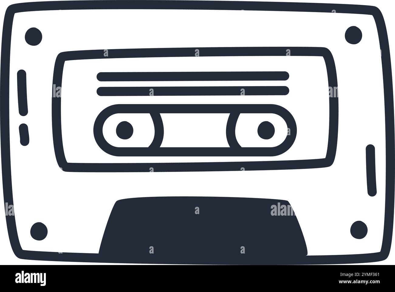cassette tape vintage aesthetic Stock Vector Image & Art - Alamy