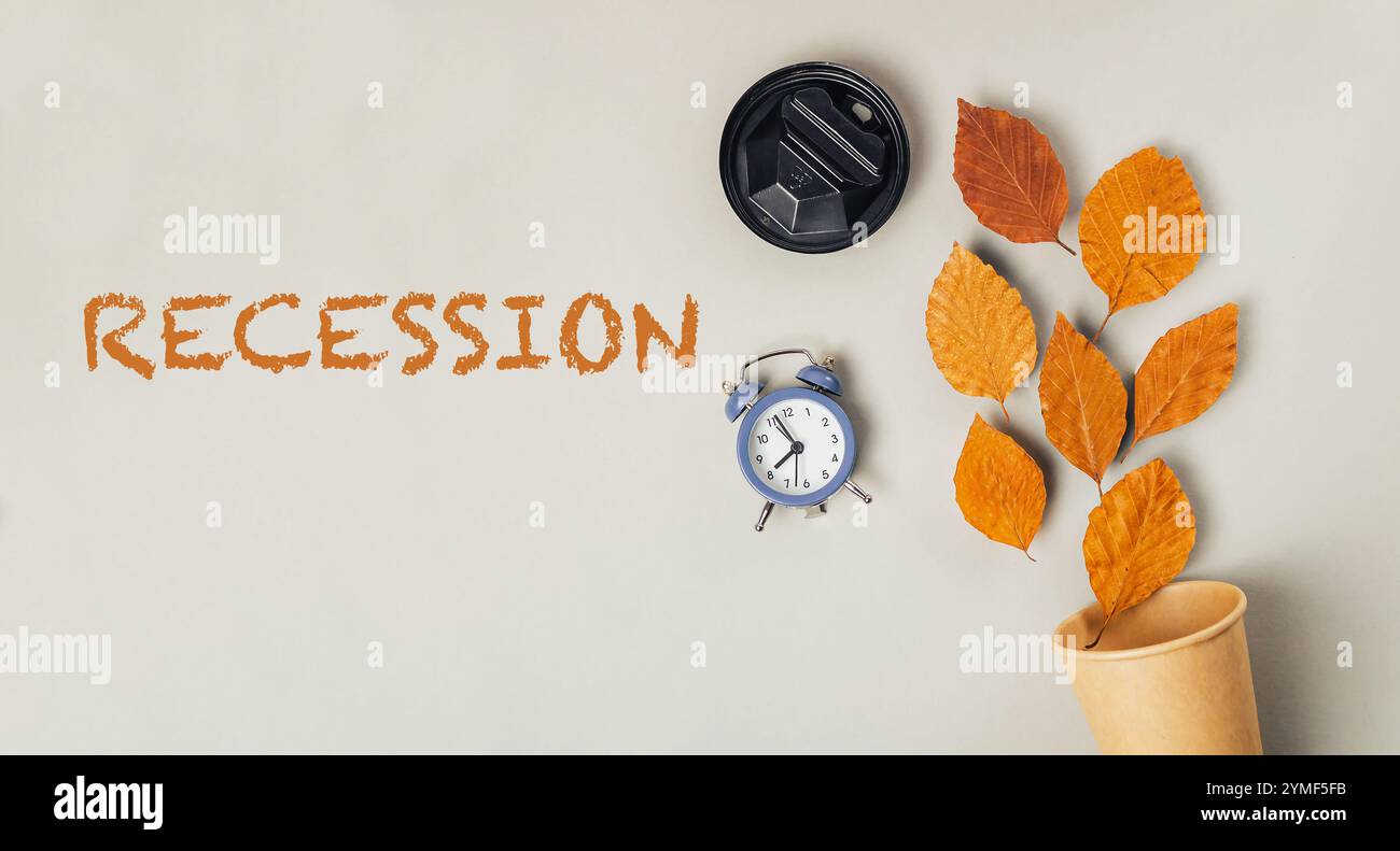 Word time written leaves hi-res stock photography and images - Alamy
