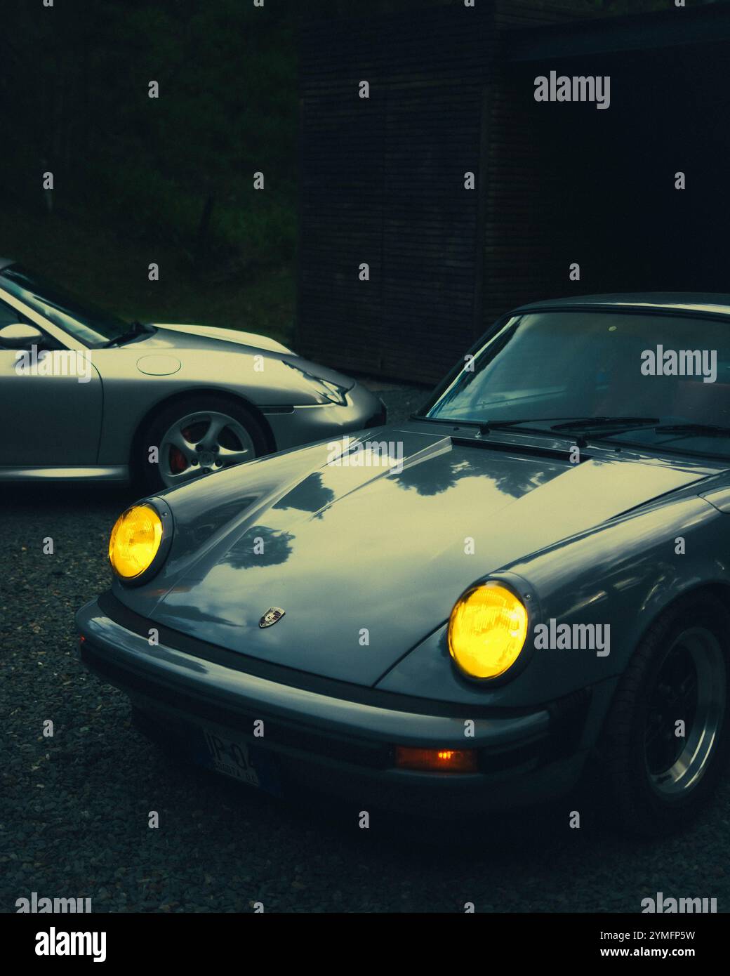 Dream Garage Porsches Dream Stock Photo Alamy