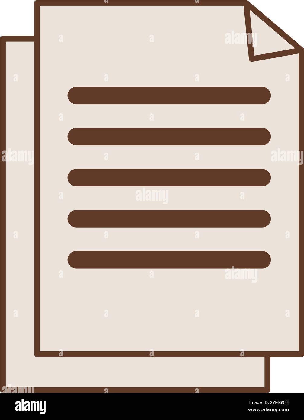 text documents files computer Stock Vector Image & Art - Alamy