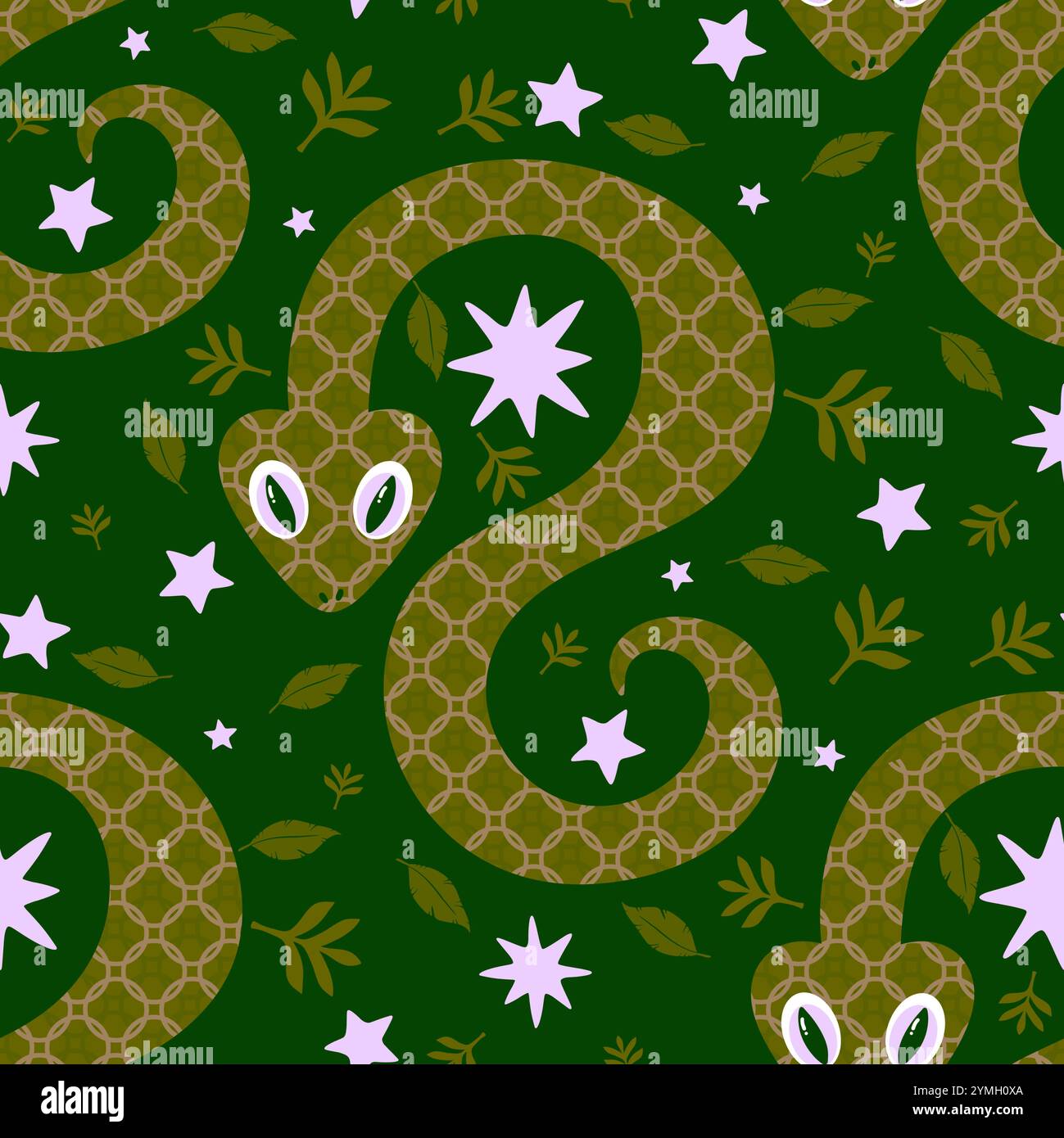 Wrapping Snake Design Summer cartoon animals seamless snake pattern for wrapping paper and ...