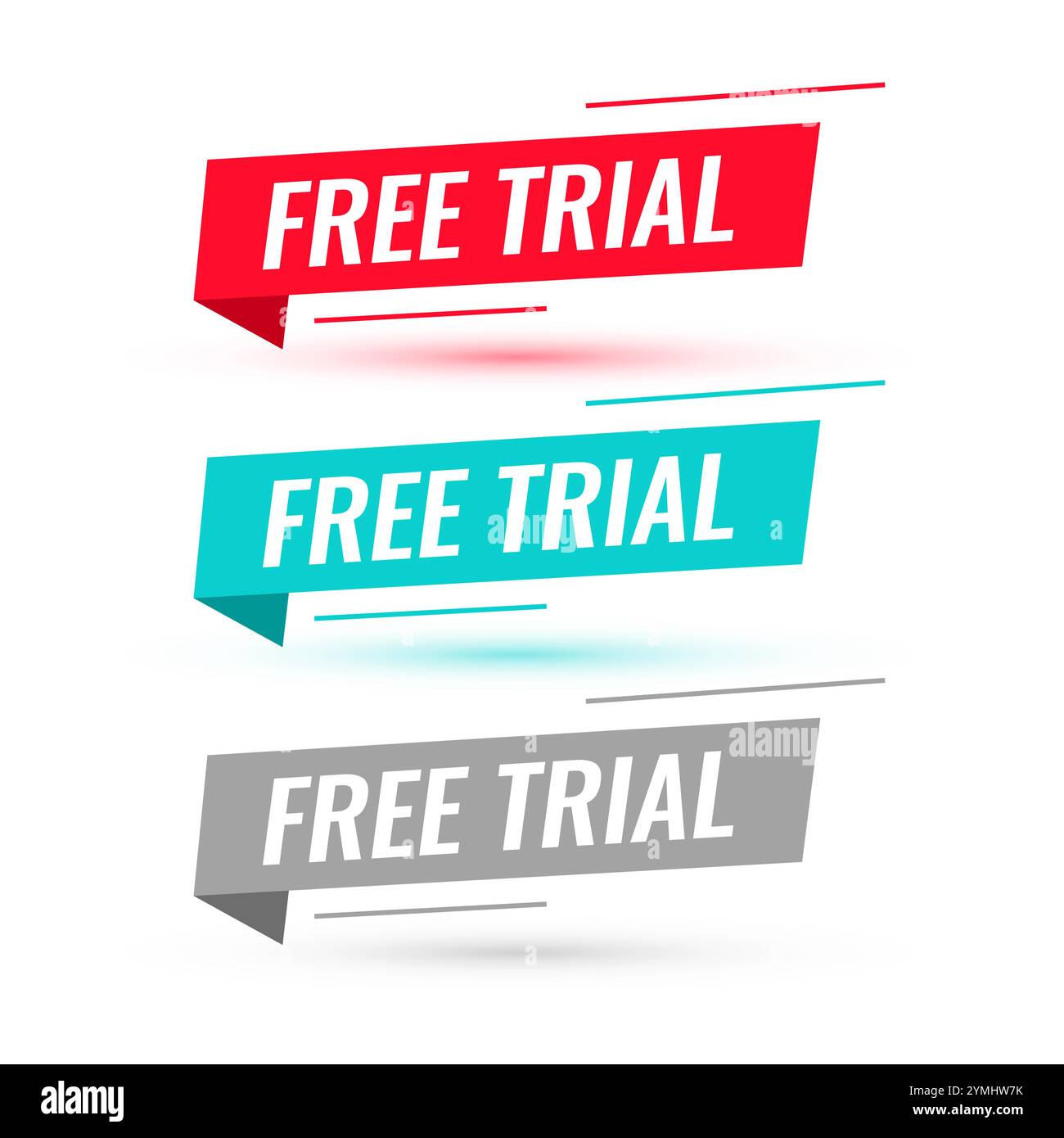 Free gift ribbon bonus Cut Out Stock Images Pictures Alamy