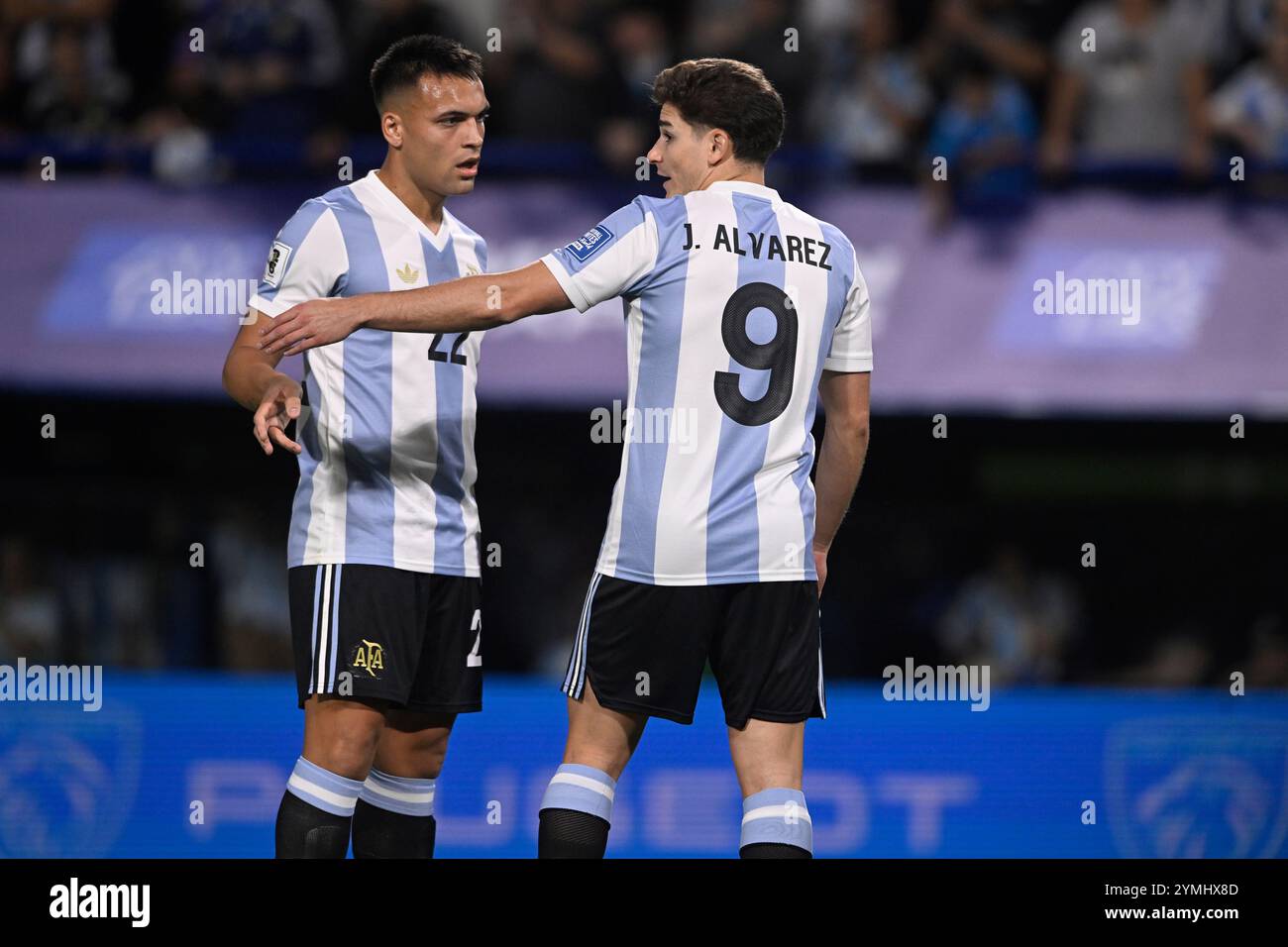 Buenos Aires Argentina November 19 Lautaro Martinez And Julian