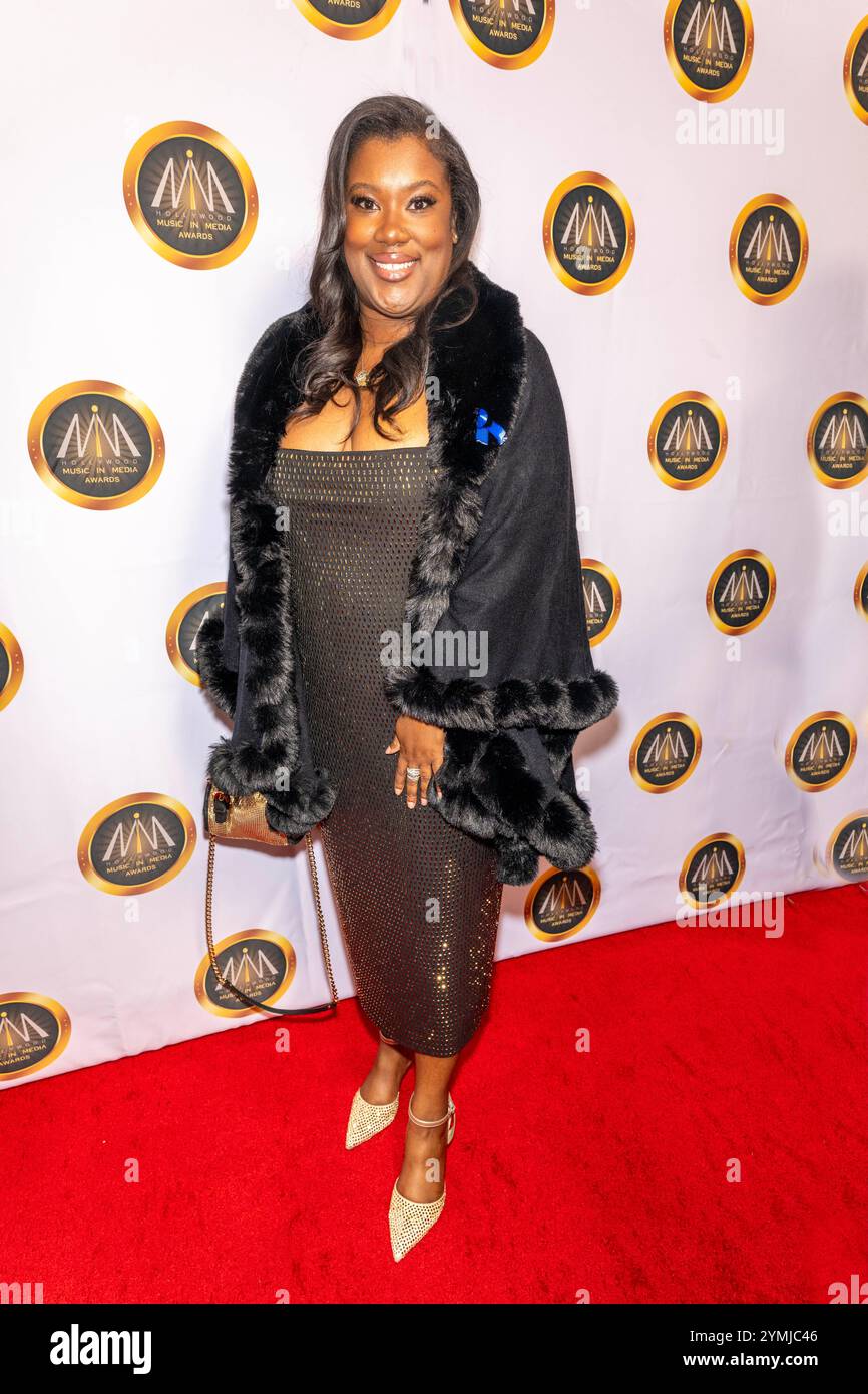 Los Angeles, USA. 20th Nov, 2024. Singer Shannin Shining Rae” Watkins