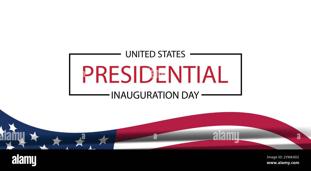 History in the Making The 2025 Presidential Inauguration Date Revealed Stock Vector Image & Art