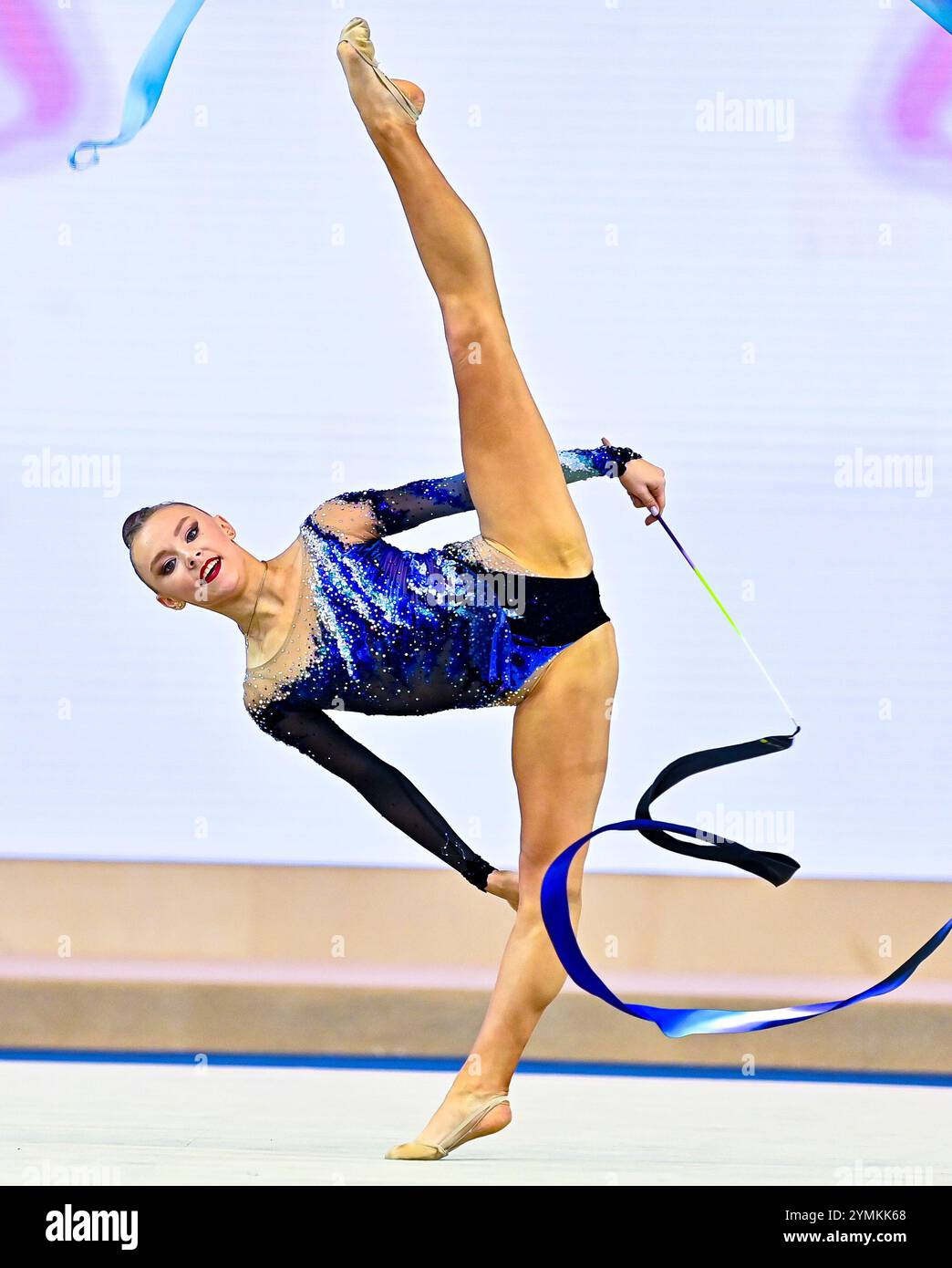 Doha, Qatar. 21st Nov, 2024. Alisa Medvedeva of Russia competes during ...