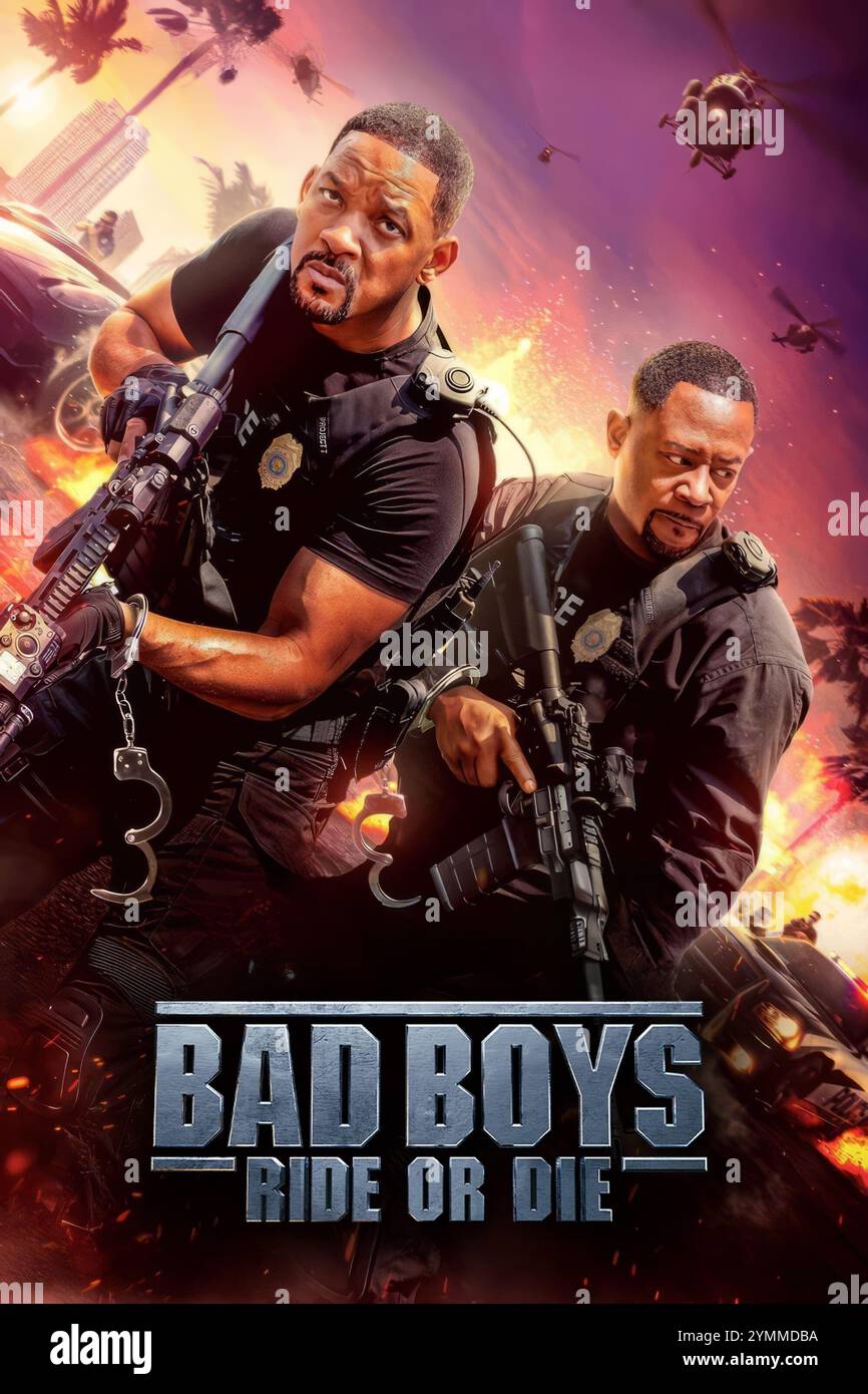 Bad boys ride or die poster hi-res stock photography and images