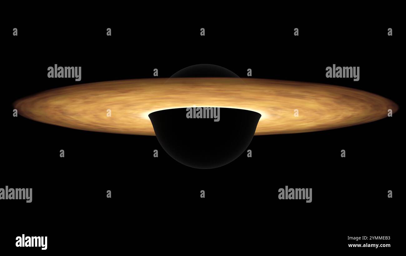 blackhole with black background Stock Photo - Alamy