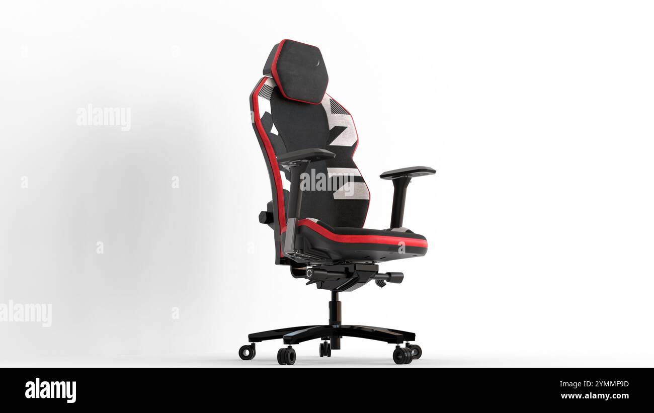Comfortable modern gaming chair with ergonomic design hi-res stock ...
