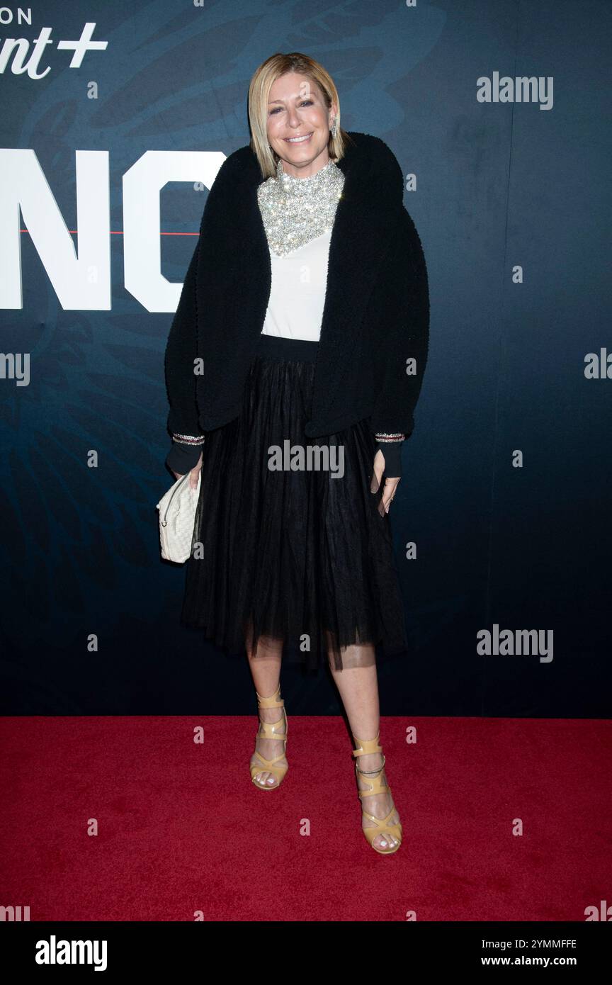 Jill Martin bei der Premiere der Paramount+ Serie 'The Agency' im Museum of Modern Art. New York, 21.11.2024 Stock Photo