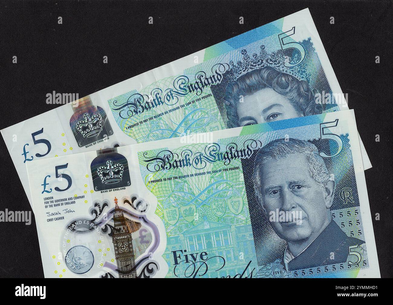 5 bank note uk churchill hi-res stock photography and images - Alamy