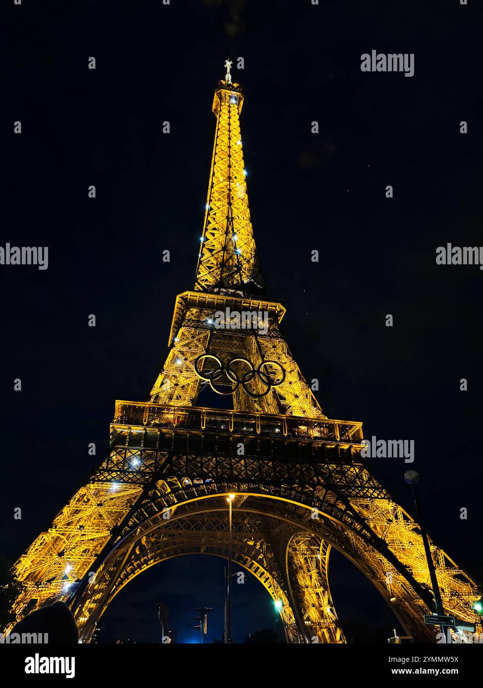 Poster Officiel Paris 2024 Olympics Premium Nighttime – Édition Limitée N°1505/2024