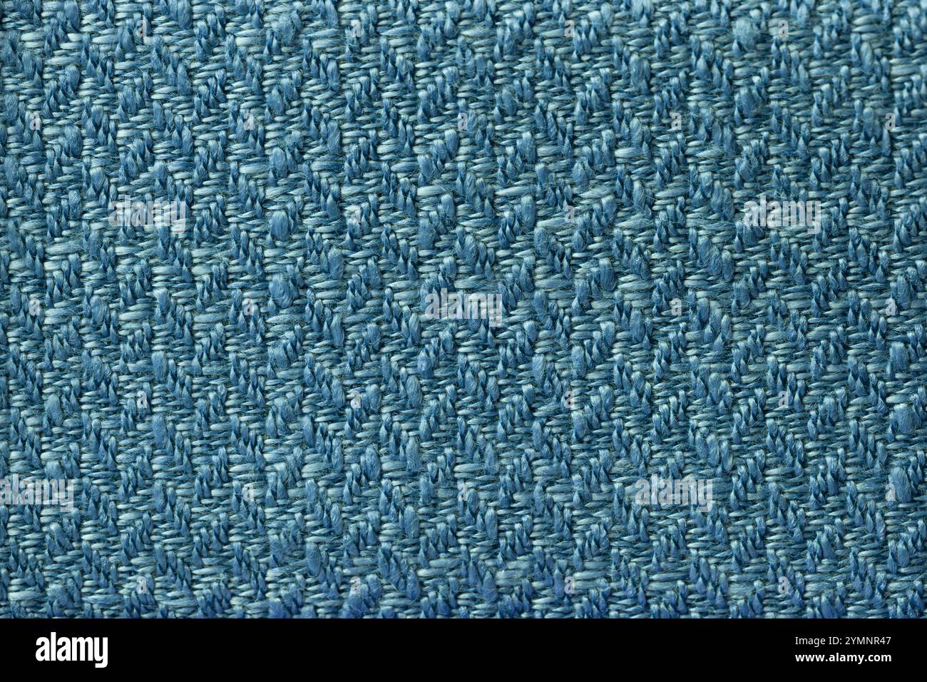 Texture of navy blue color background from woven textile material with ...