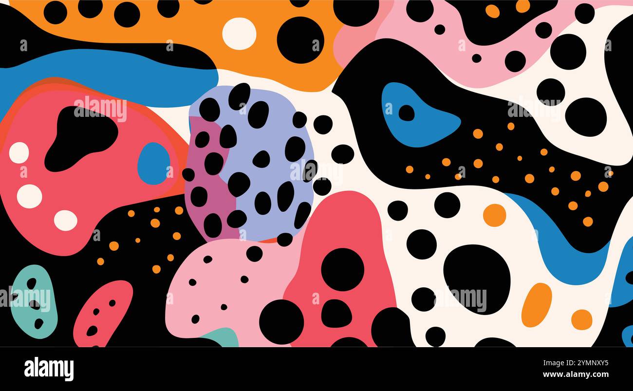 cute abstract patterns, colorful abstract patterns, abstract background, abstract patterns, abstract texture Stock Vector