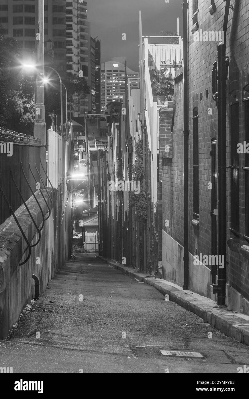 The Sydney suburb of The Rocks, settled at colonization in 1788 ...