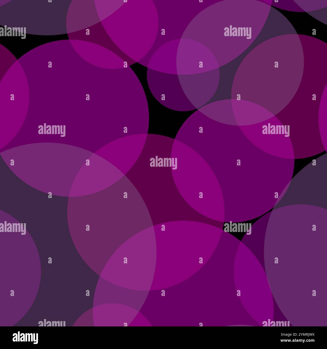 Vibrant abstract pattern featuring overlapping circles in rich shades ...