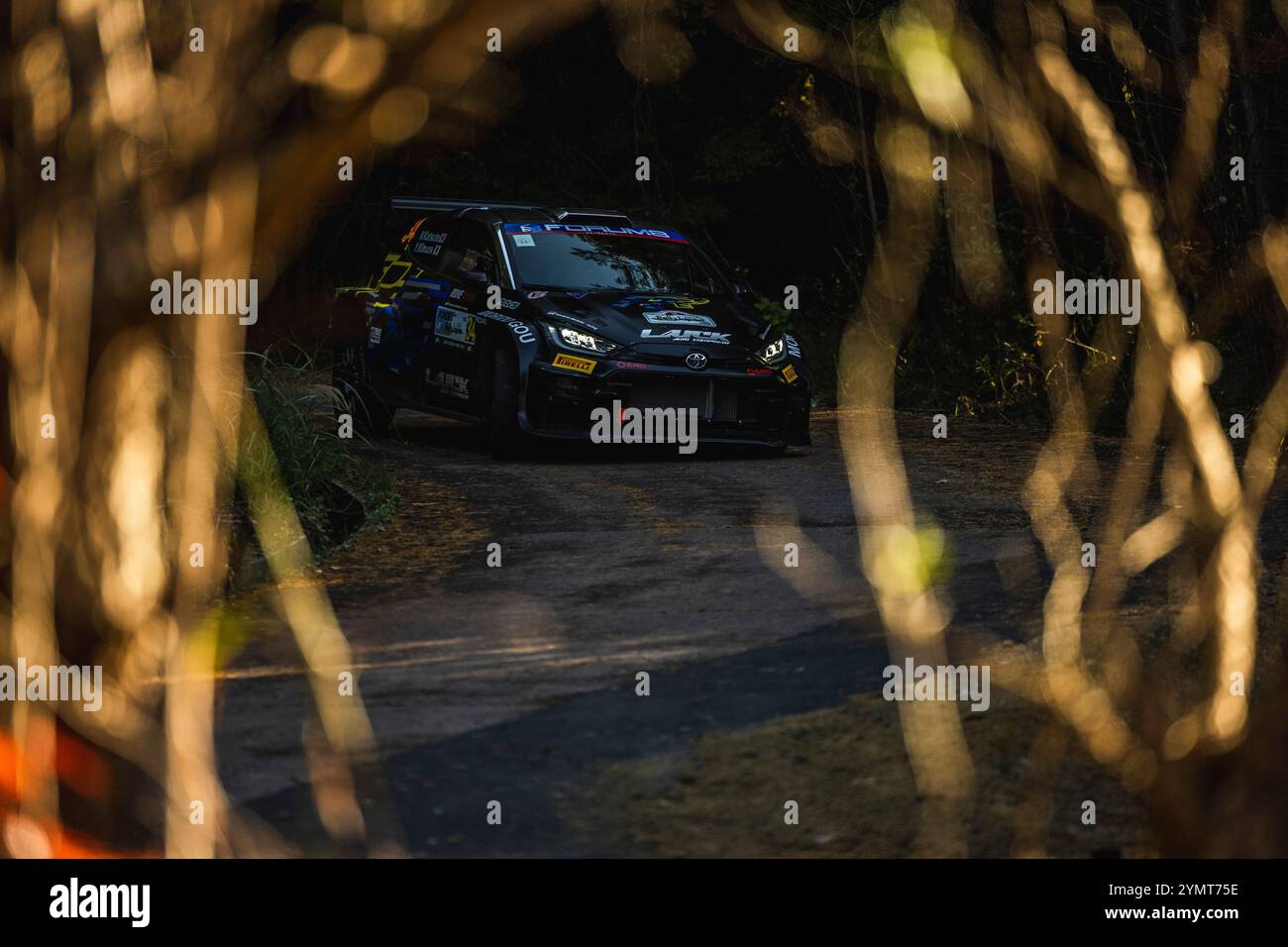 34 KATSUTA Norihiko, KIMURA Yusuke, Toyota Yaris Rally2, action during ...